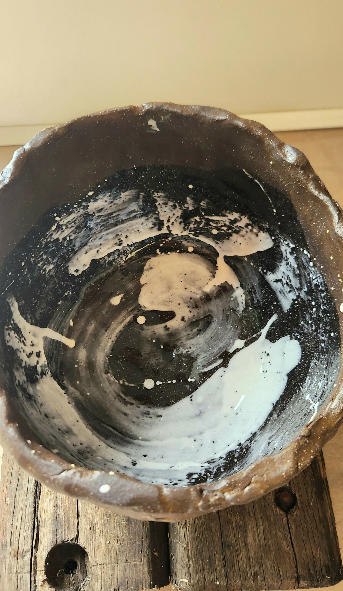 Chunky Black Bowl
