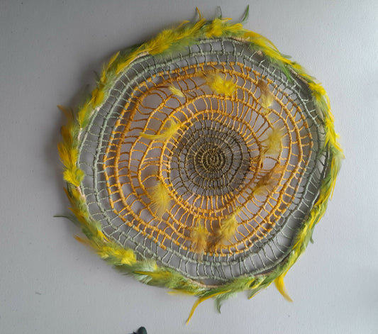 Spring wattle wall art