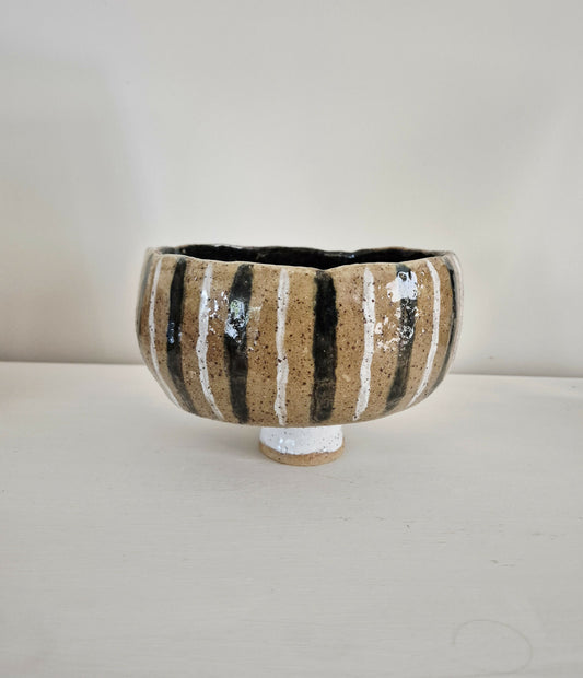 Stripe fruit bowl