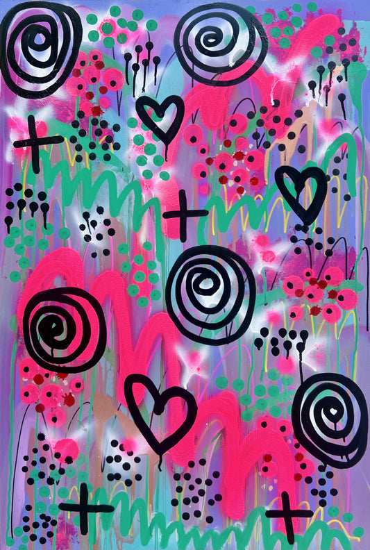 A3 Fine Art Print - Love And Energy