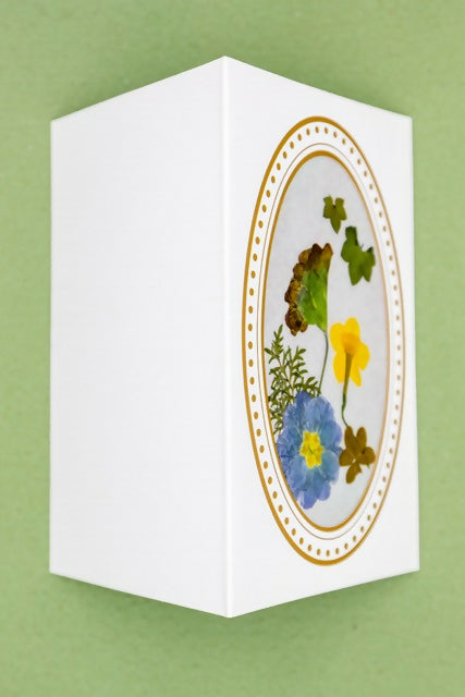 Pressed Flower Greeting Card