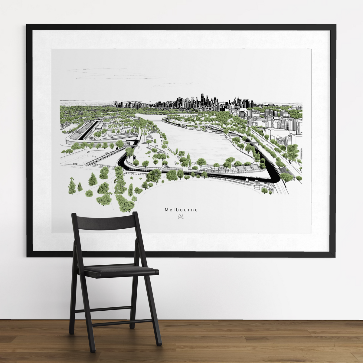 Melbourne Grand Prix Track