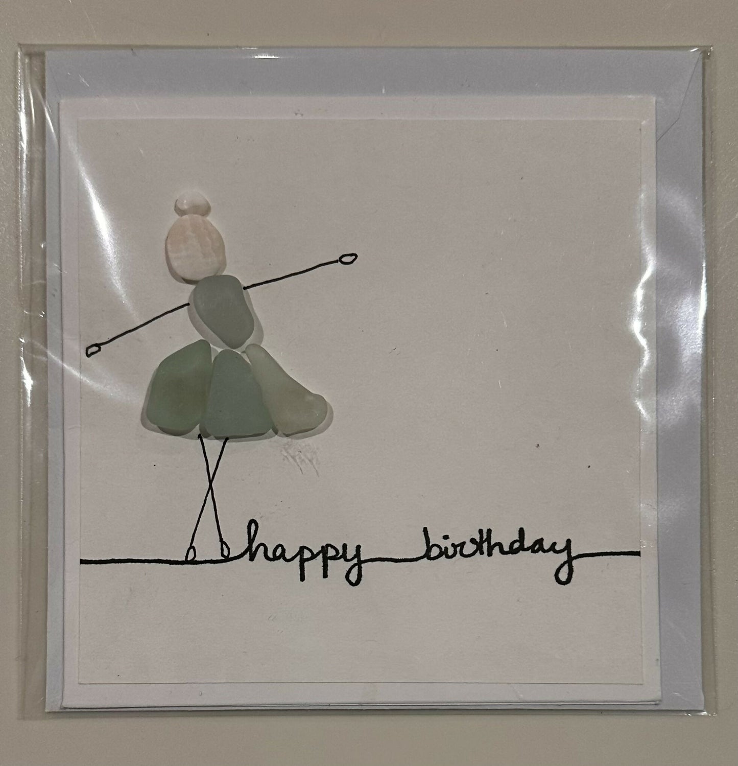 Sea Glass Greeting Cards