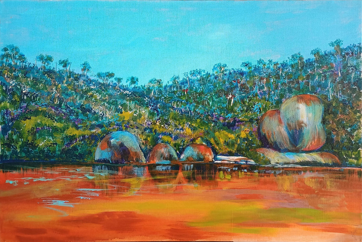 WHALE ROCK AT TIDAL RIVER