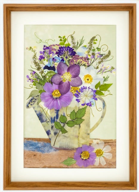 Flower and Water Can