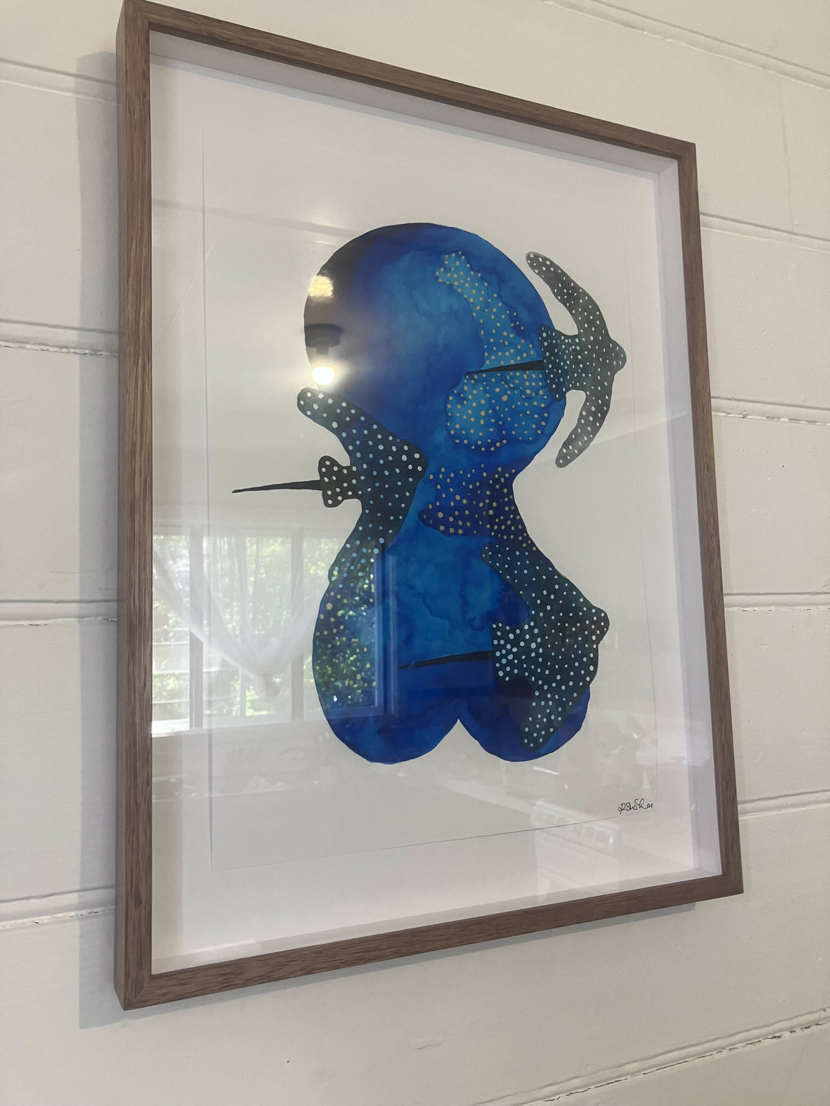 The Sting Rays Came Flying In (One) Framed