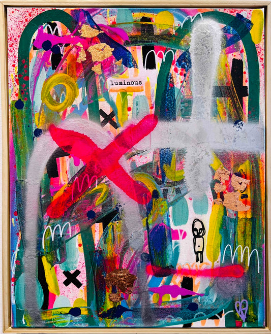 Luminous Chaos by Feature Artist Rebecca Abbey