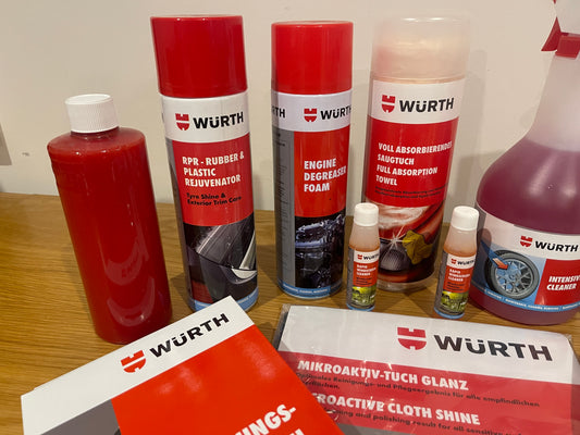 Wurth Car Cleaning Hamper Donated by Johnsons Car Restorations - RRP $400