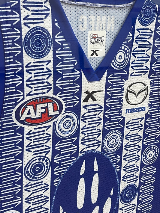 Jo Jobling Memorial Item - North Melbourne Indigenous Guernsey 2014 - RRP $1250