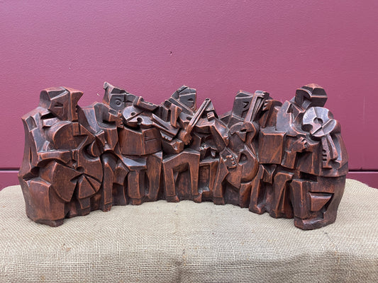 Cubist School Jazz Band Sculpture - RRP $1000