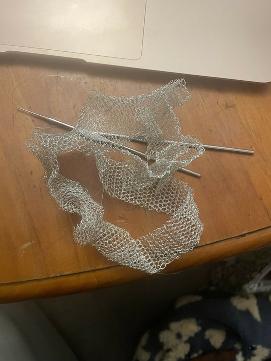 Wire necklaces