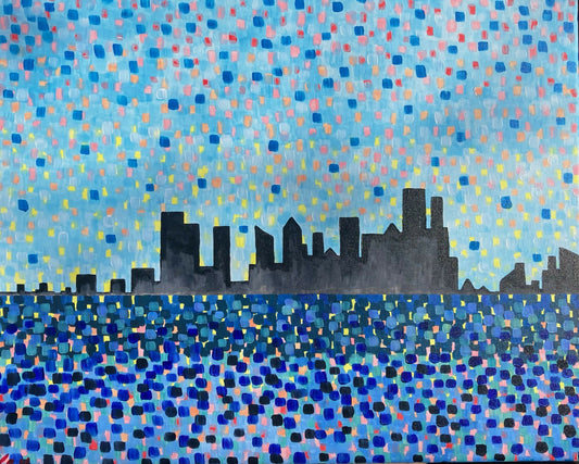 Melbourne City Skyline