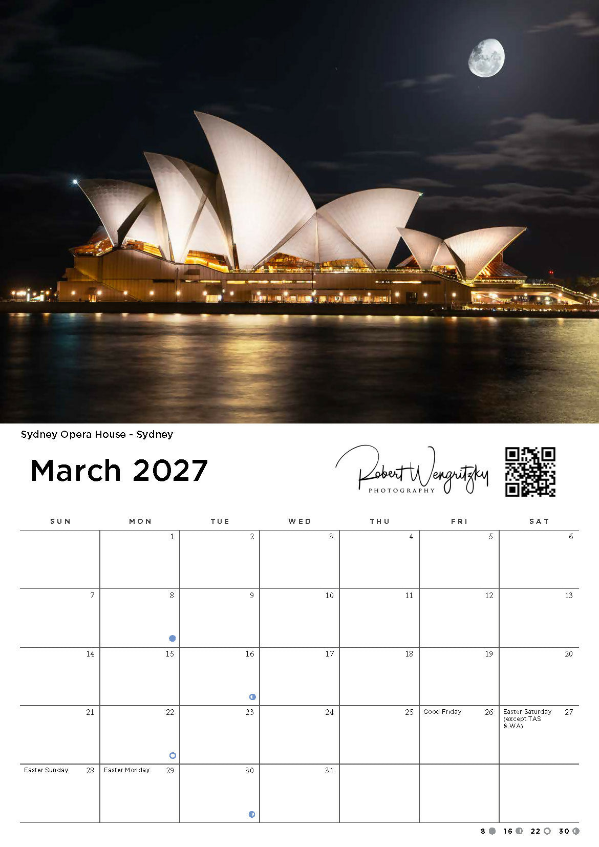 2027 Calendars - Robert Wengritzky Photography