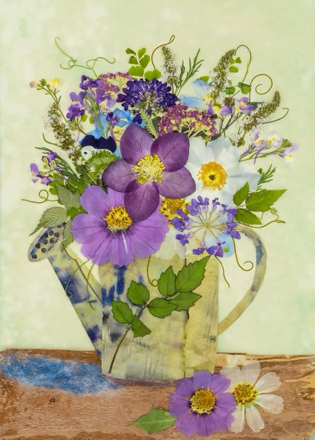 Flower and Water Can