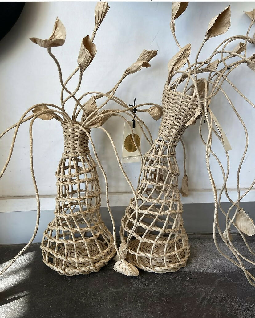 Pearl paper vase
