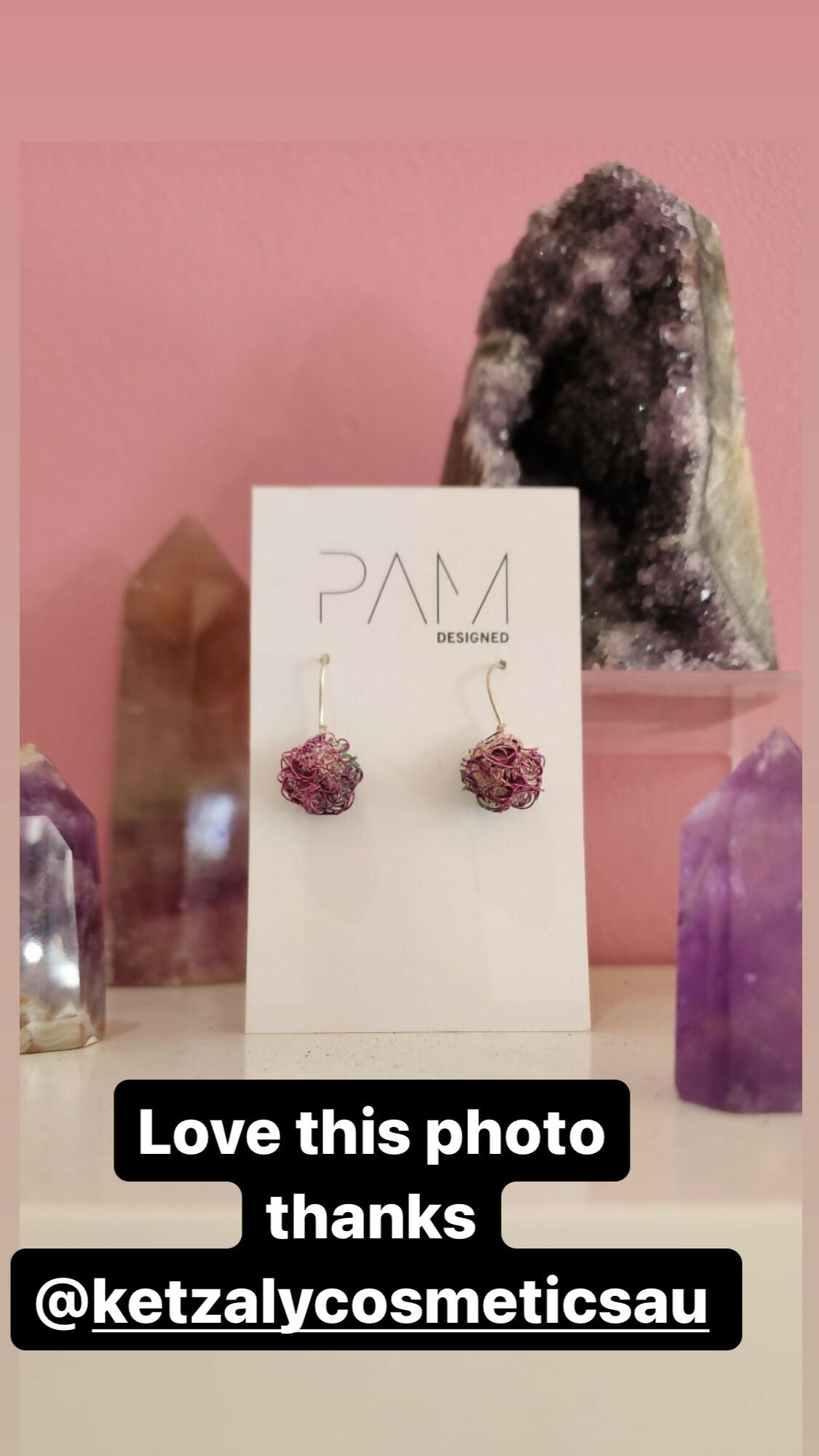 Pom Pom earrings