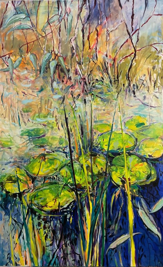 Sunshine on Lagoon Waterlilies