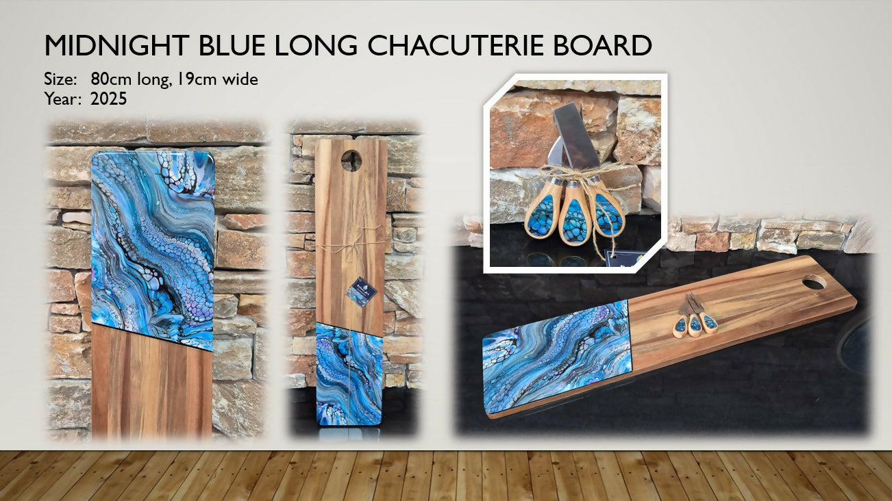 Midnight Blue Charcuterie Board