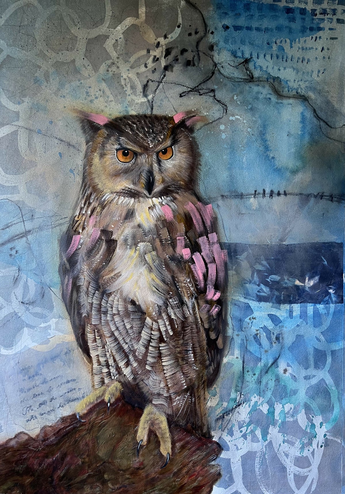 "Wise n Old" Art Print