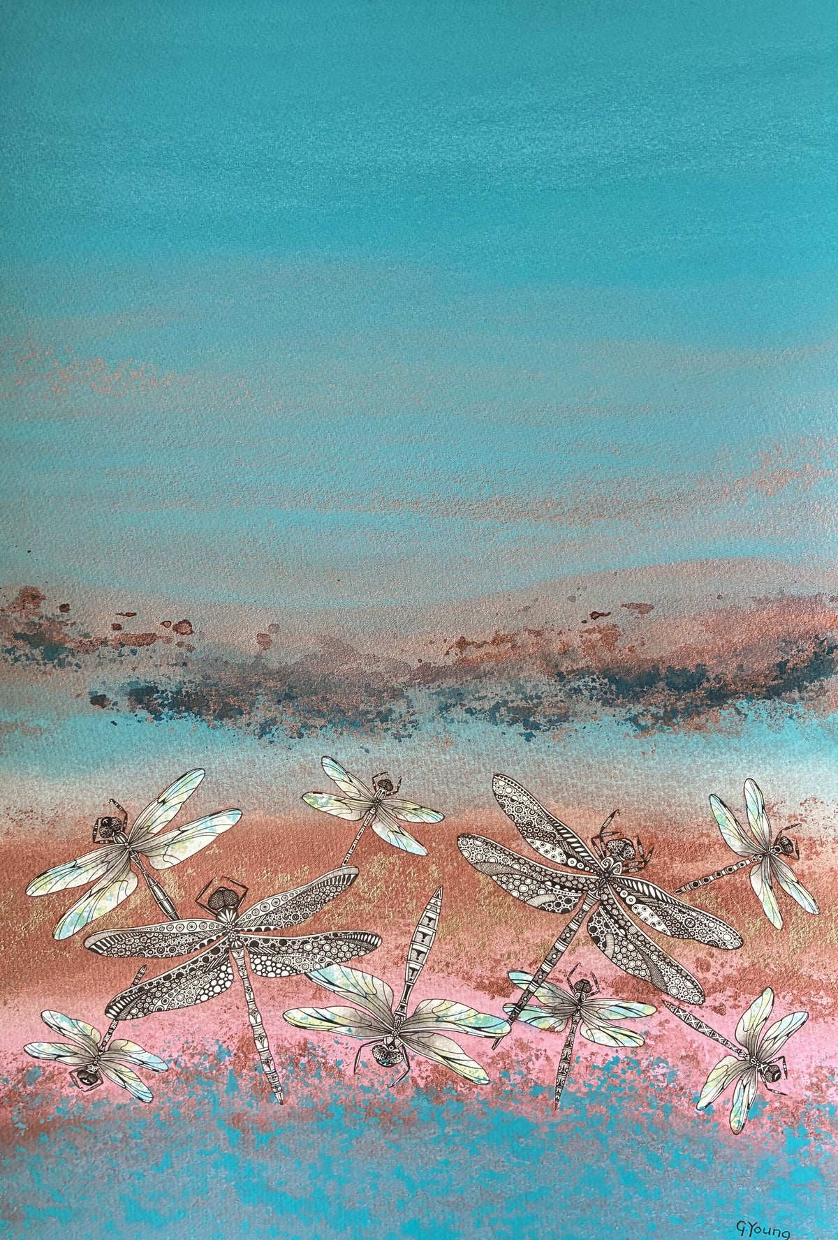 Dancing Dragonflies