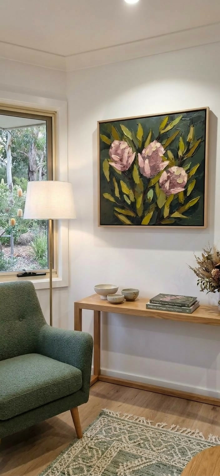 Blushing Native Banksia