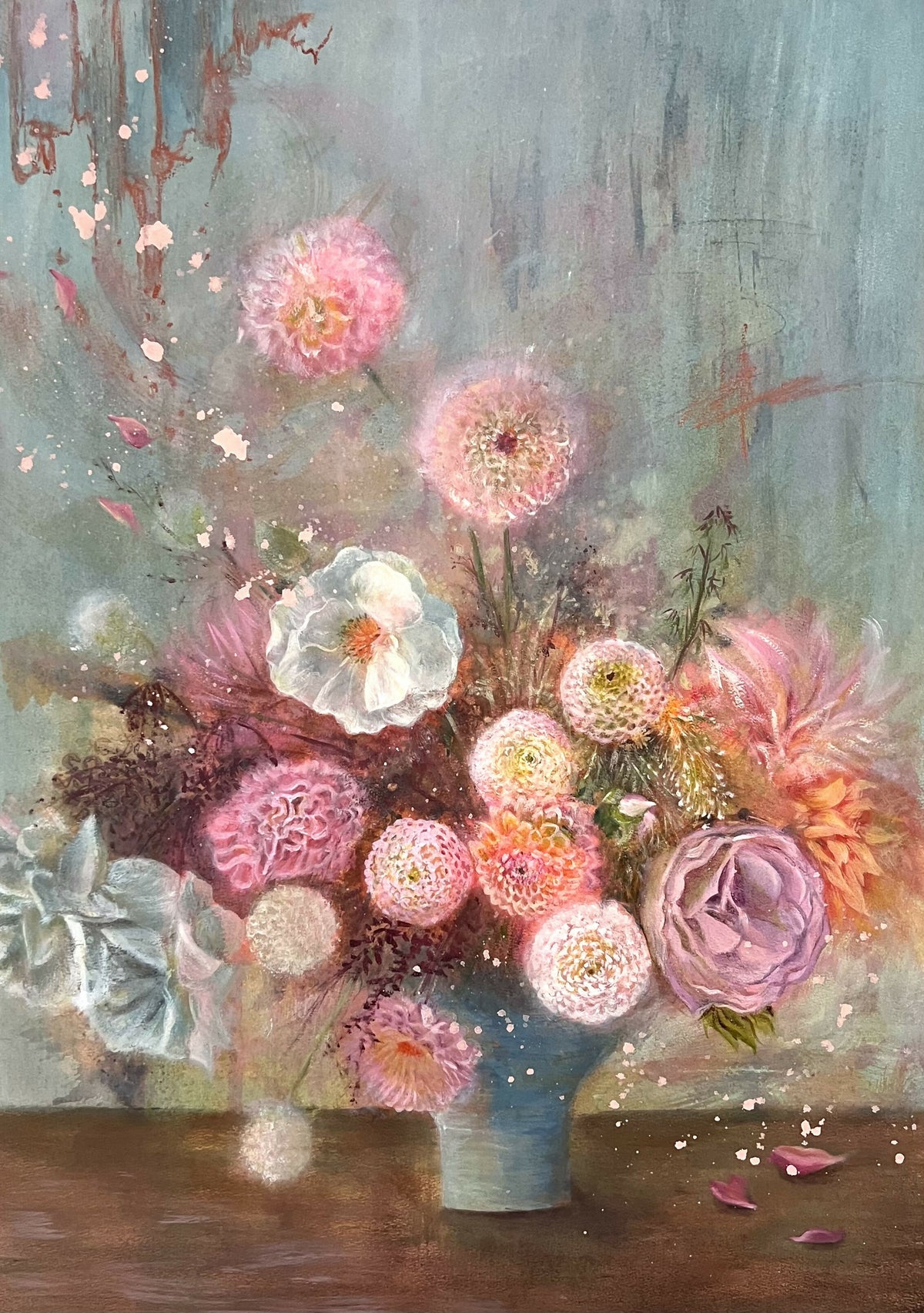 "Floral Melody" Art Print