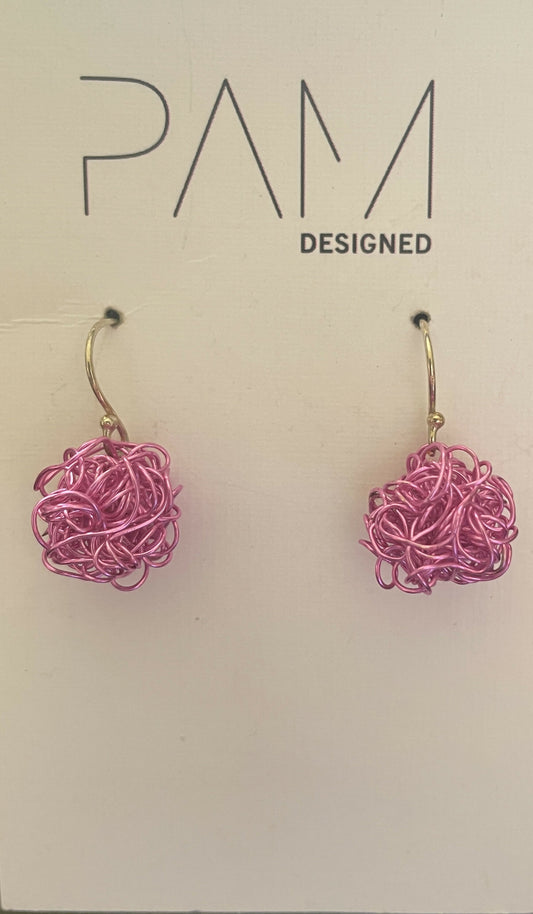 Pom Pom earrings