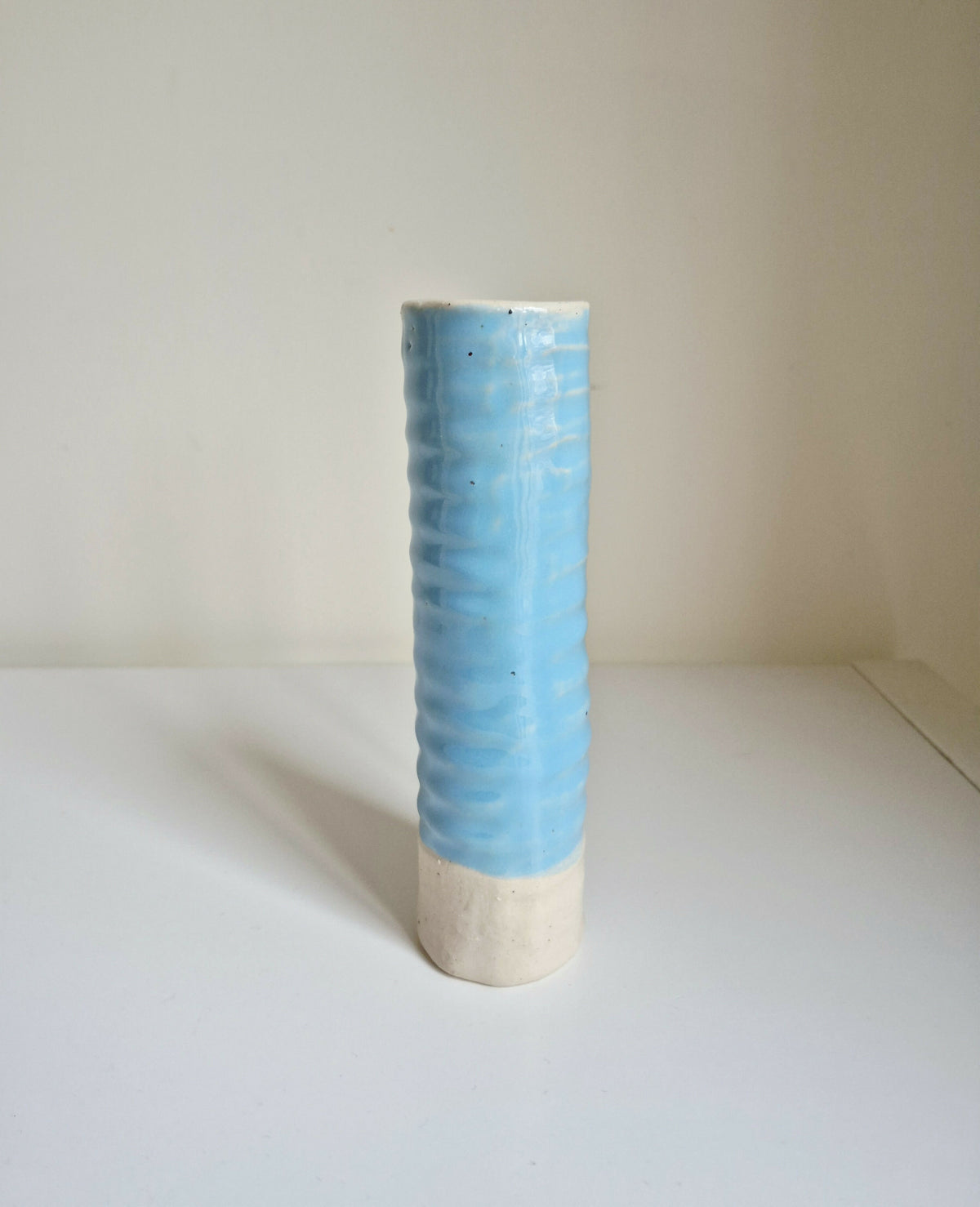 Tall spiral vase