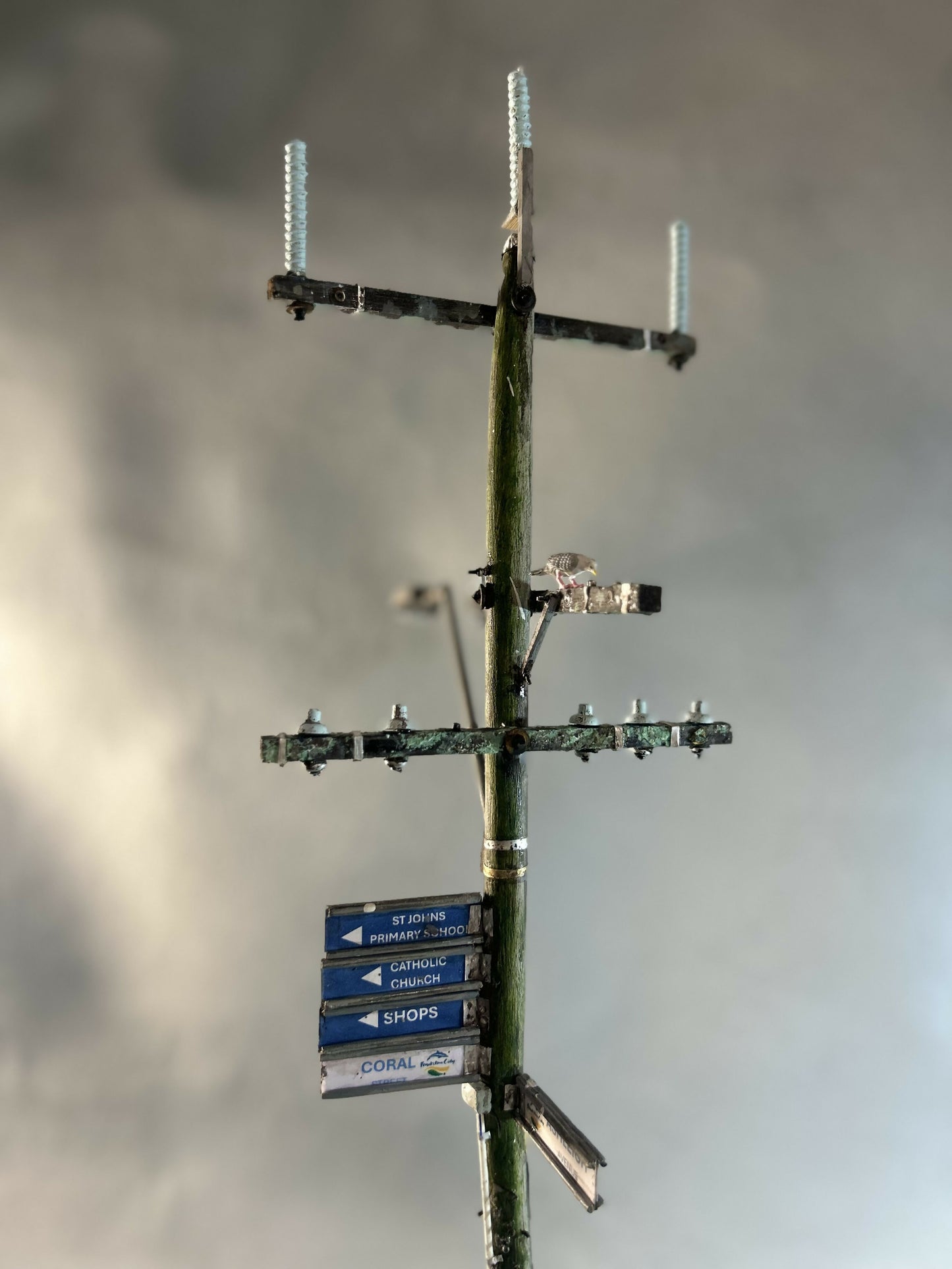 Frankston Street Pole- Urban miniature Sculpture