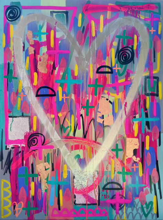 A3 Fine Art Print - Wild Heart