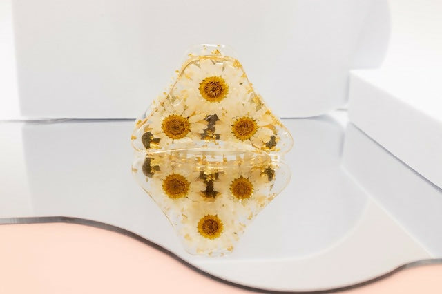 Pressed Flower Hair Claw