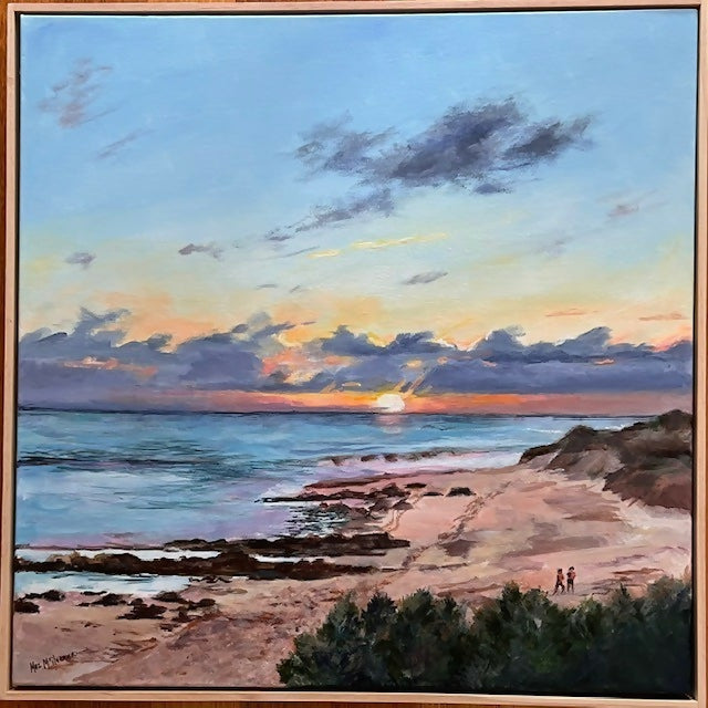 Sunset Rye Back Beach
