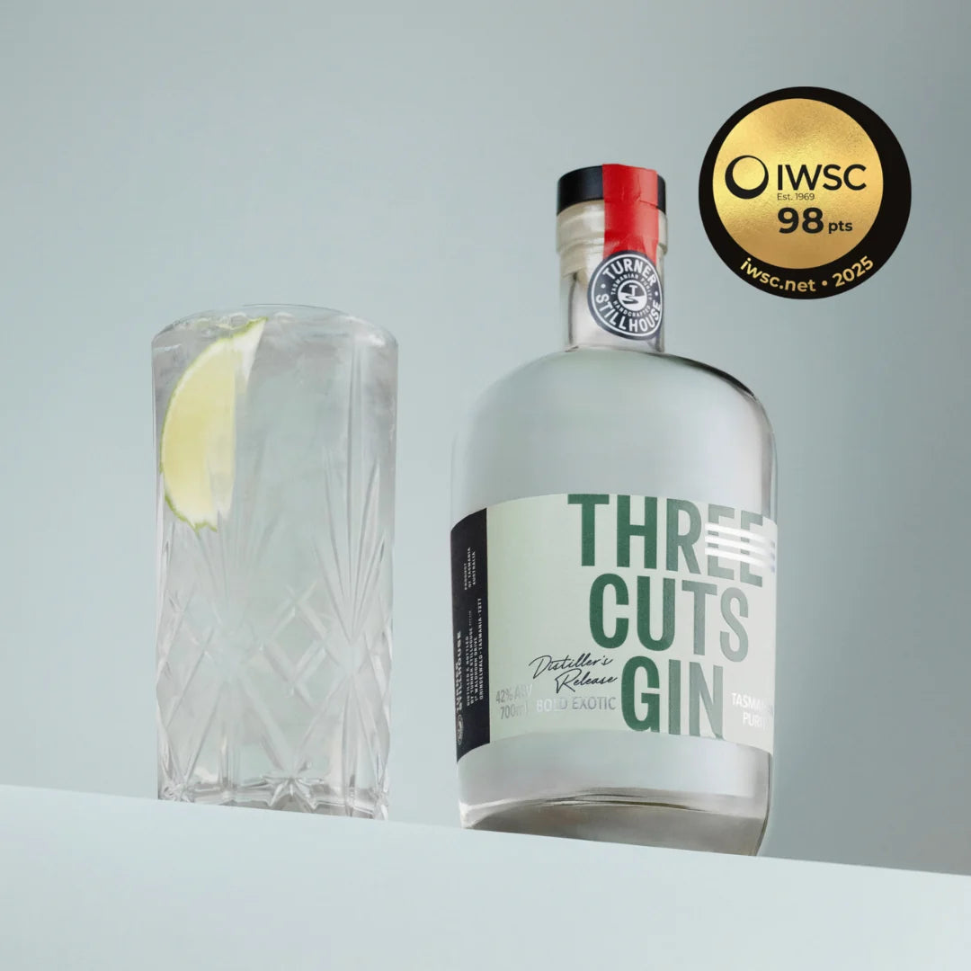 Luxurious Four-Bottle Gin Collection from Three Cuts - RRP $220