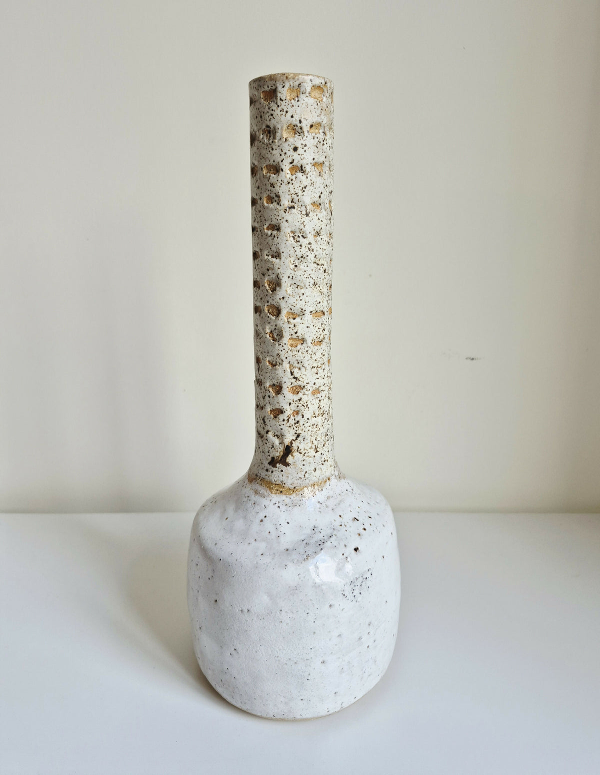 Long neck vase