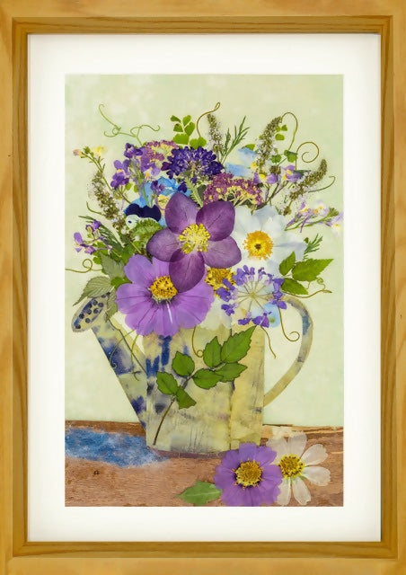 Flower and Water Can