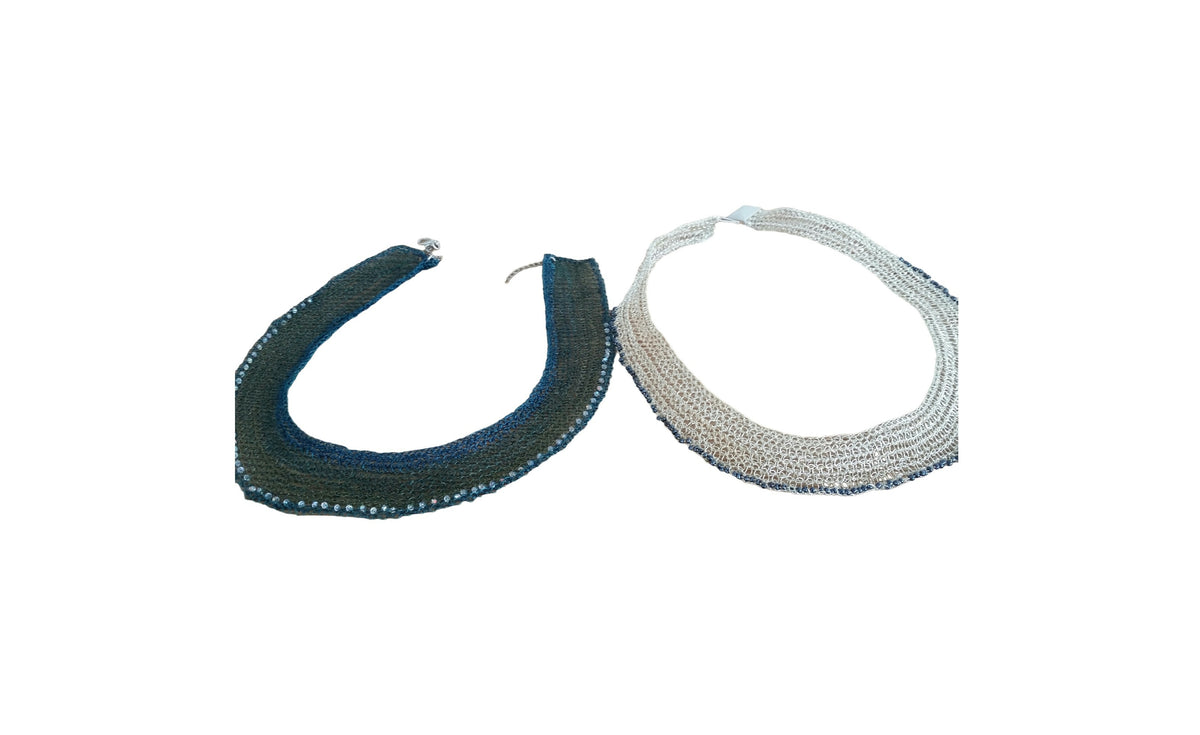 Wire necklaces