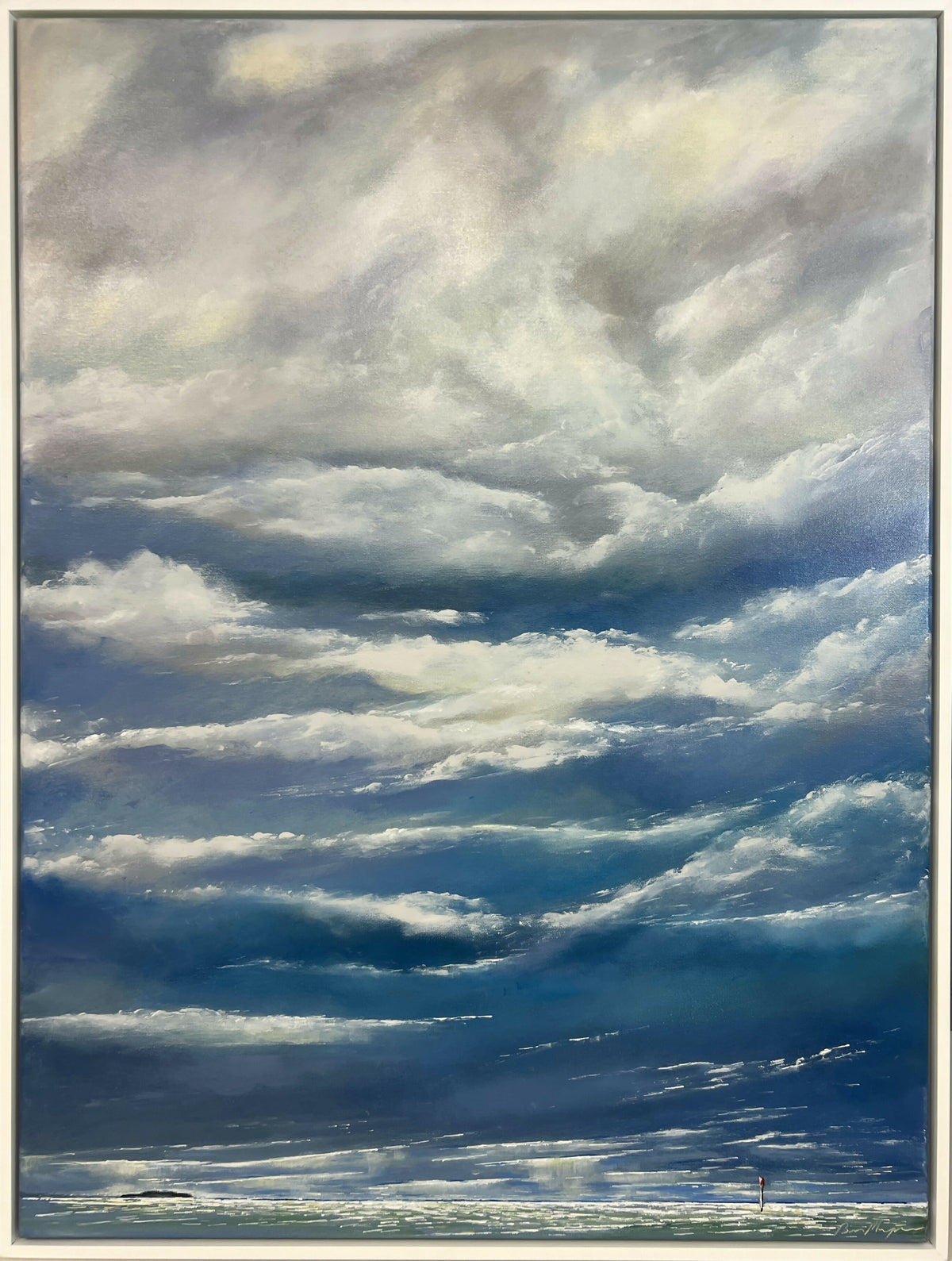Last Light Across South Channel